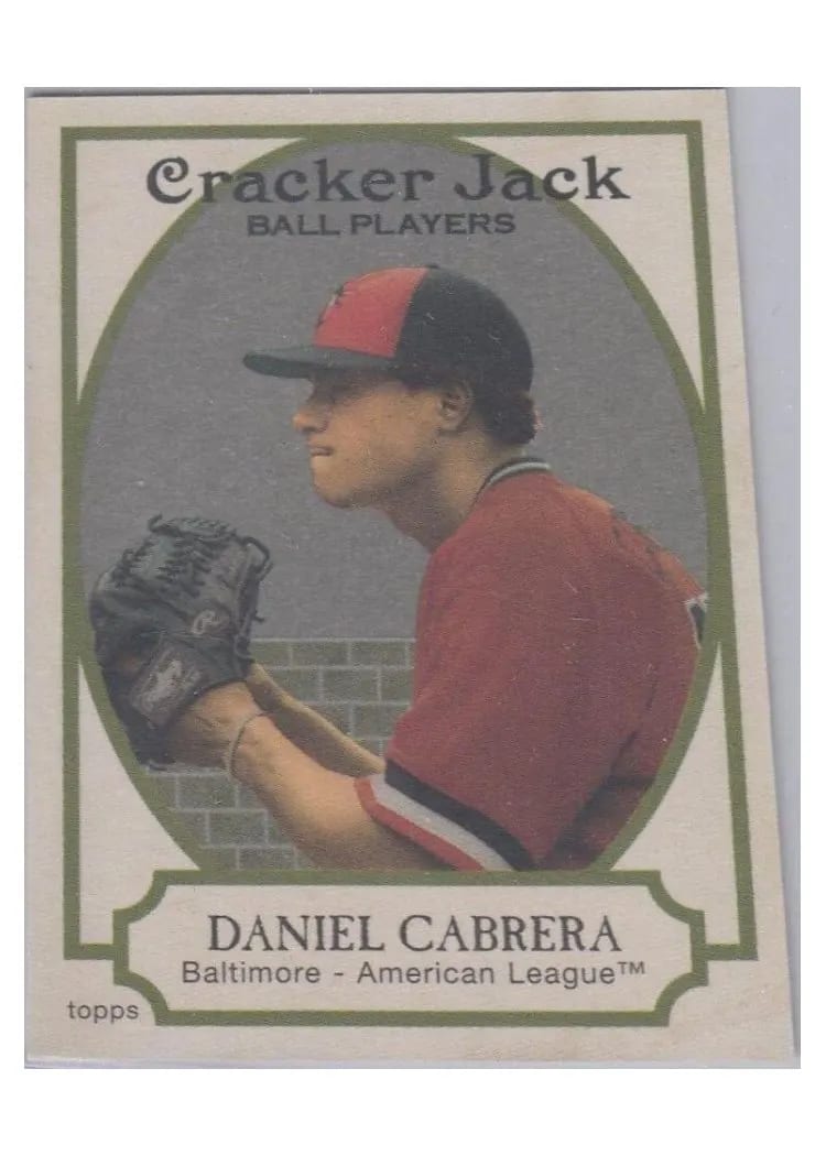 2005 Topps Cracker Jack Daniel Cabrera #26 card