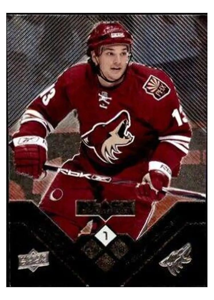 2008 Upper Deck Black Diamond Daniel Carcillo #63 card