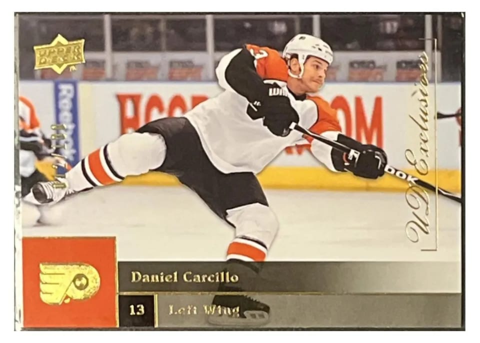2009 Upper Deck Daniel Carcillo #40 card