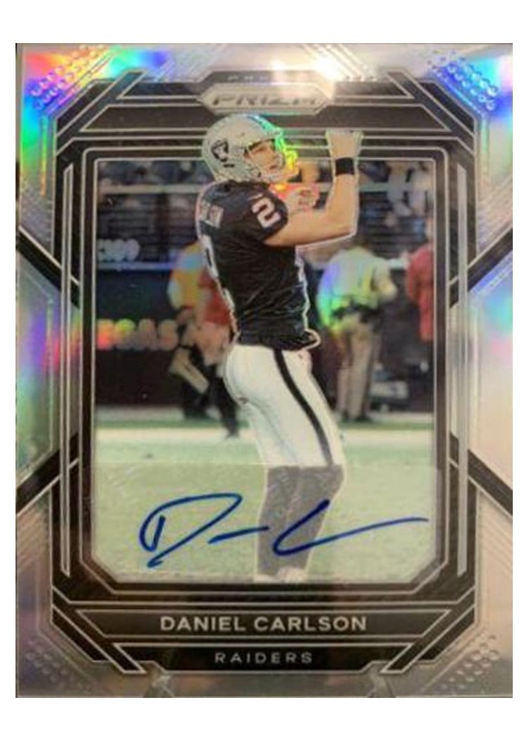 2022 Panini Prizm Base Set Daniel Carlson #175 card