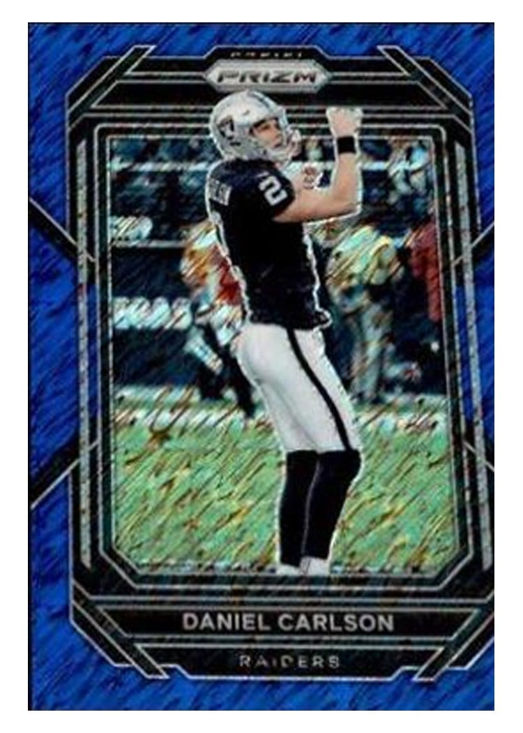 2022 Panini Prizm Base Set Daniel Carlson #175 card