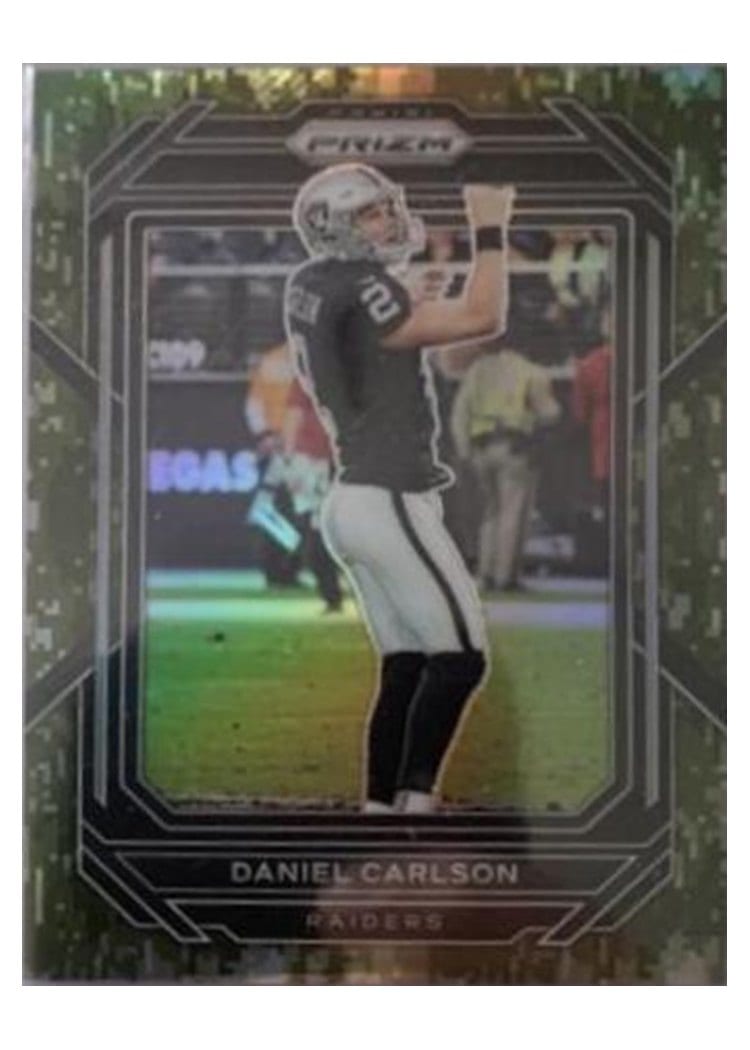 2022 Panini Prizm Base Set Daniel Carlson #175 card