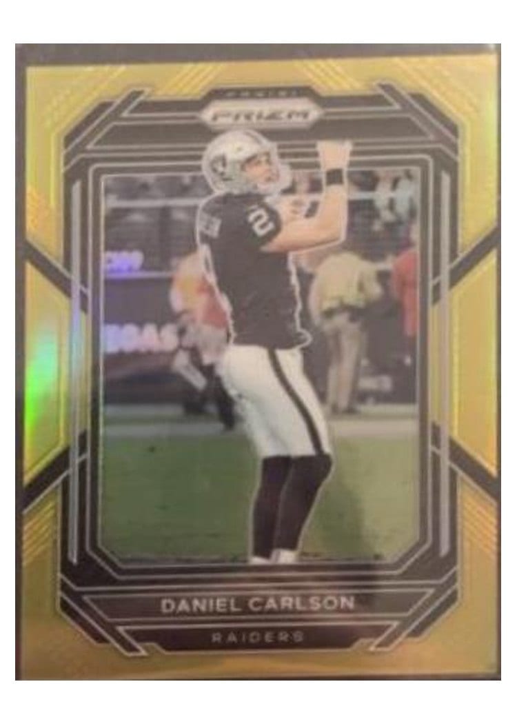 2022 Panini Prizm Base Set Daniel Carlson #175 card