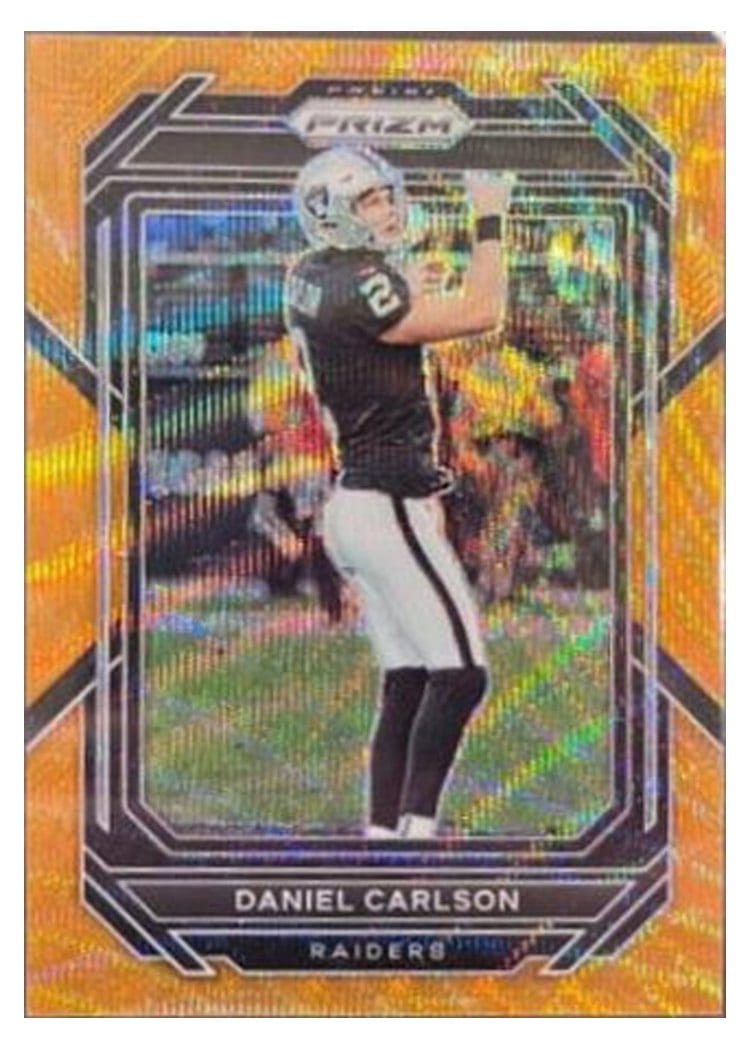 2022 Panini Prizm Base Set Daniel Carlson #175 card