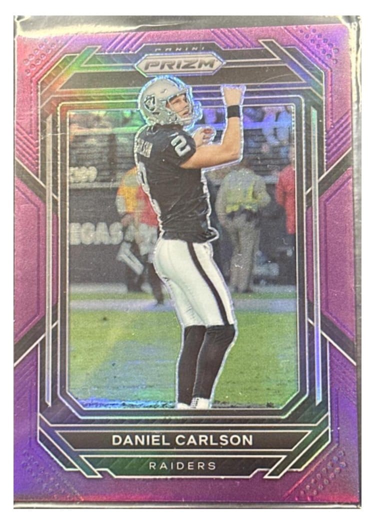 2022 Panini Prizm Base Set Daniel Carlson #175 card