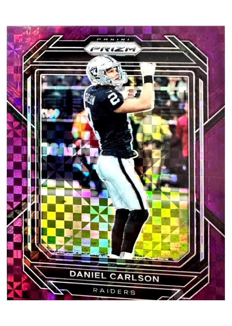 2022 Panini Prizm Base Set Daniel Carlson #175 card