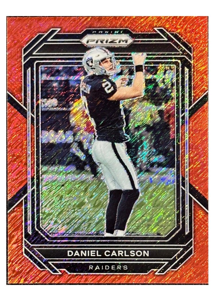 2022 Panini Prizm Base Set Daniel Carlson #175 card