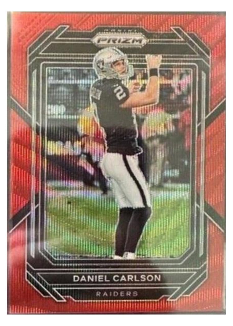 2022 Panini Prizm Base Set Daniel Carlson #175 card