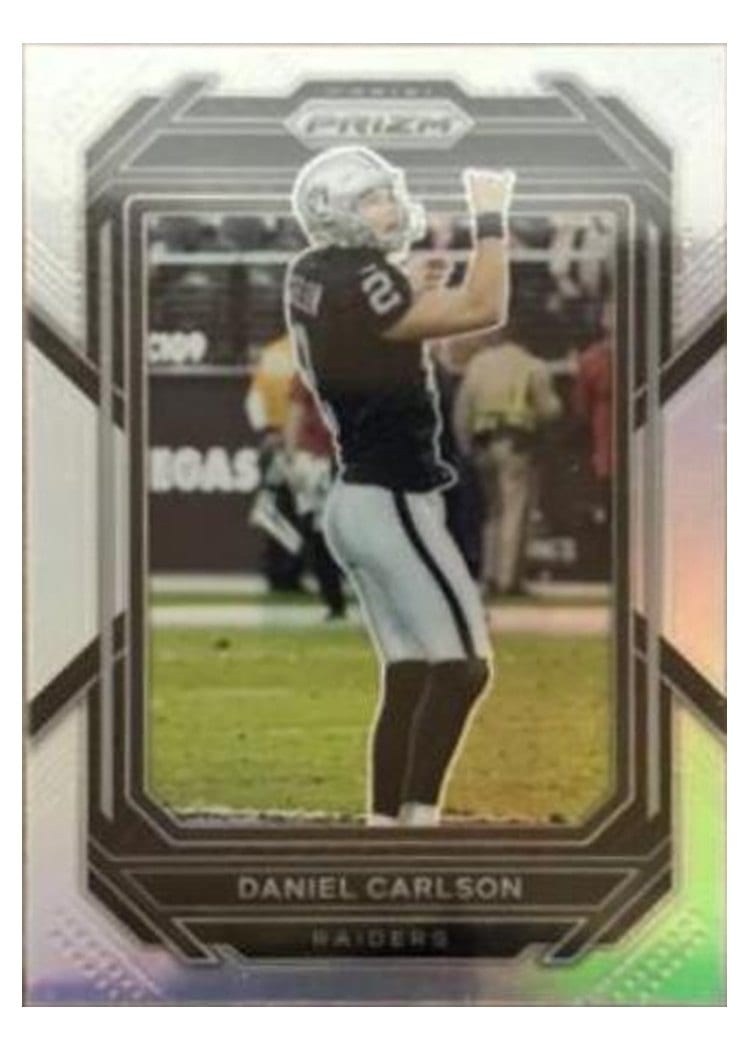 2022 Panini Prizm Base Set Daniel Carlson #175 card