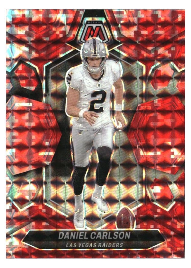 2024 Panini Mosaic Base Set Daniel Carlson #119 card