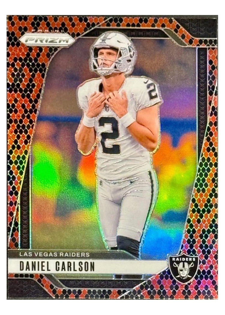 2024 Panini Prizm Base Set Daniel Carlson #153 card