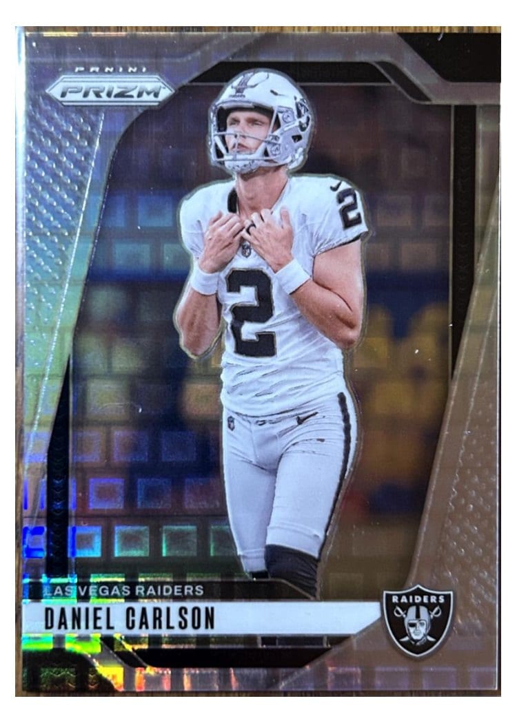 2024 Panini Prizm Base Set Daniel Carlson #153 card