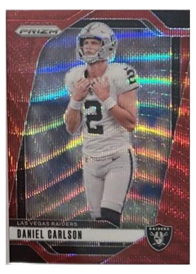 2024 Panini Prizm Base Set Daniel Carlson #153 card