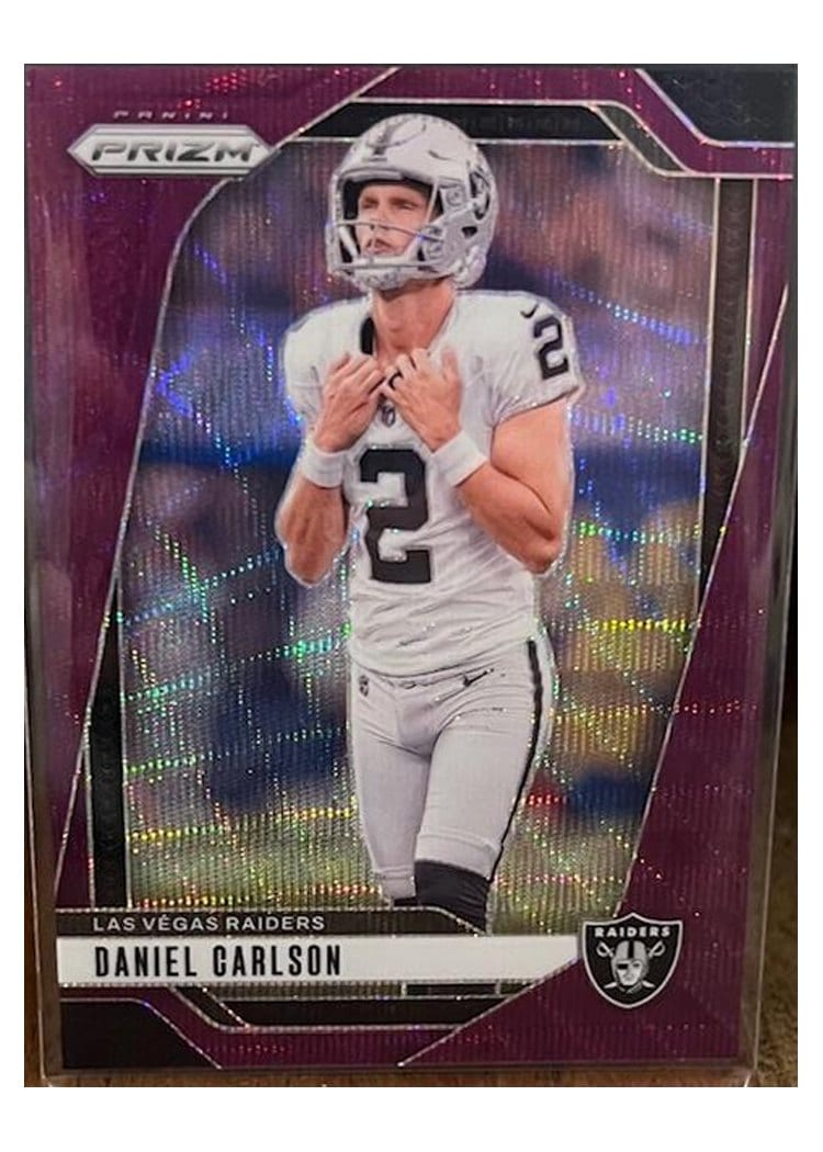 2024 Panini Prizm Base Set Daniel Carlson #153 card
