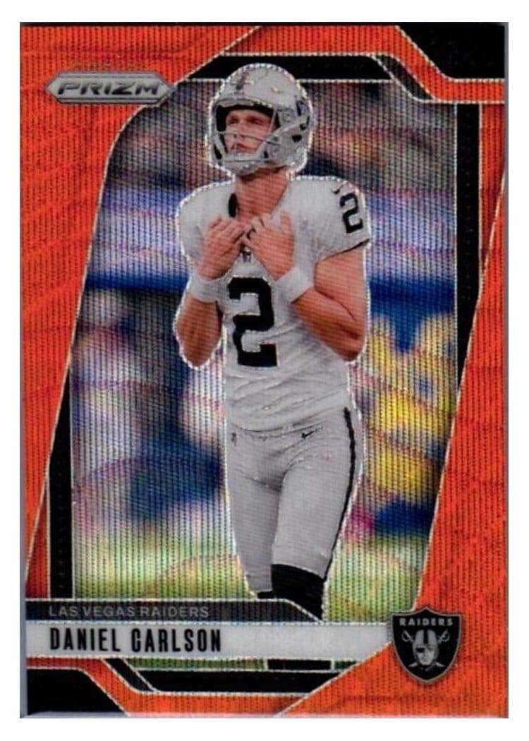 2024 Panini Prizm Base Set Daniel Carlson #153 card