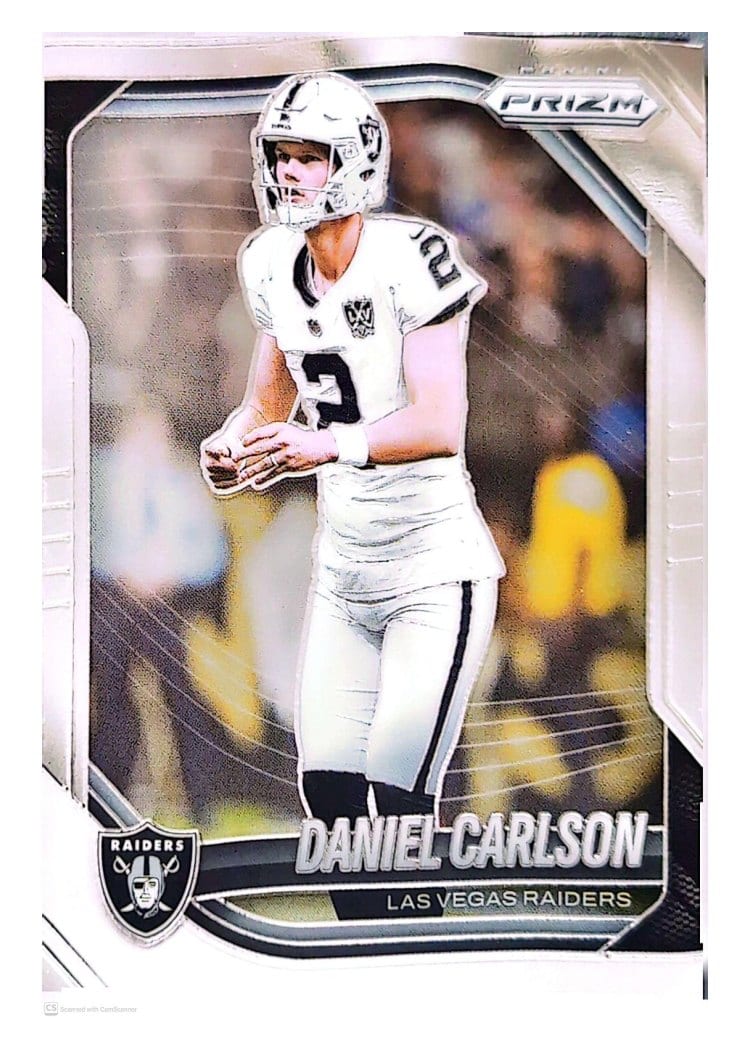 2025 Panini Prizm Base Set Daniel Carlson #271 card
