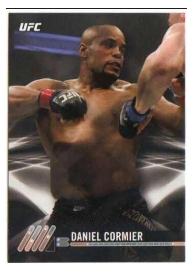 2017 Topps UFC Knockout Daniel Cormier #7 card