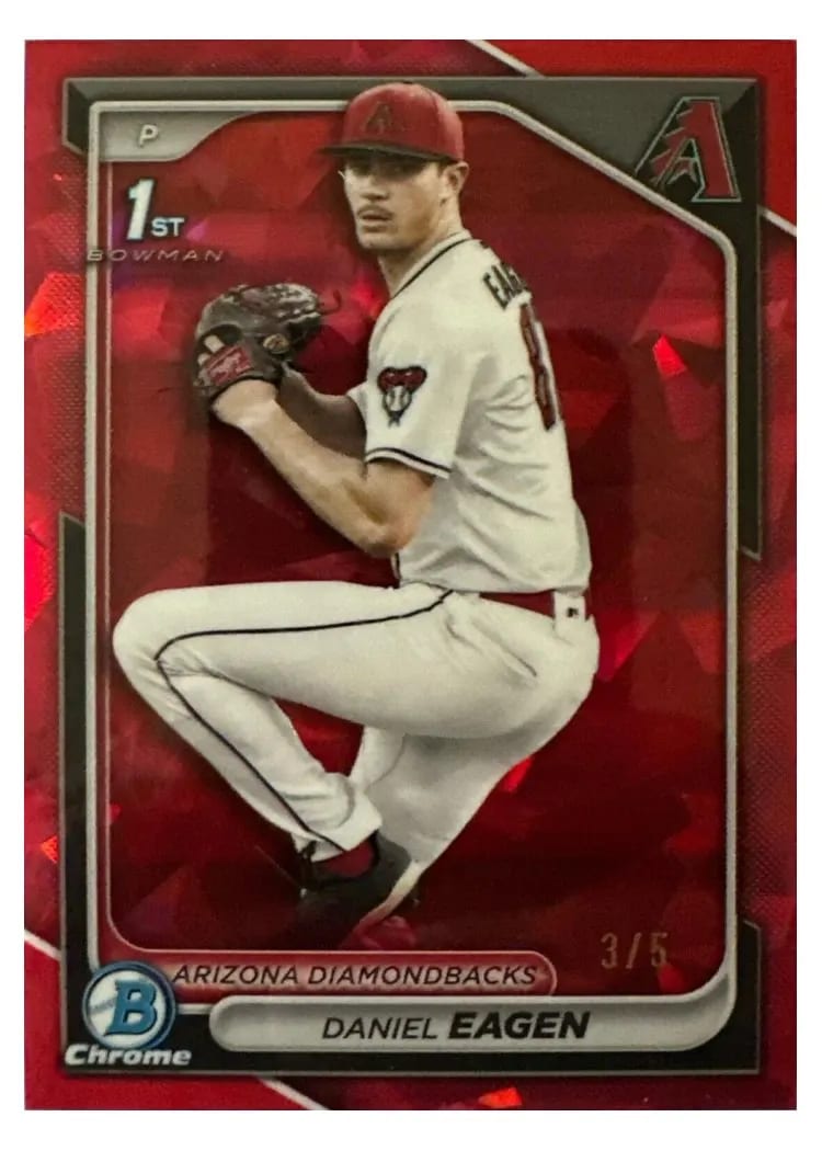 2024 Bowman Draft Chrome Daniel Eagen #BDC-53 card