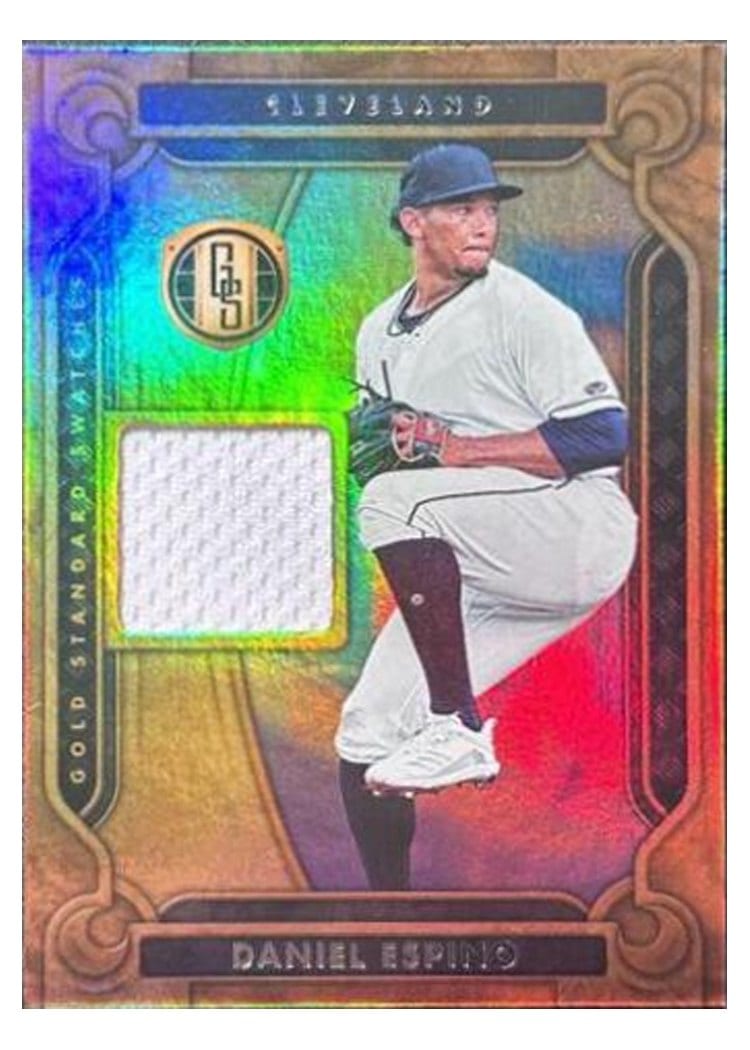2023 Panini Chronicles Gold Standard Swatches Daniel Espino #GSS-DE card