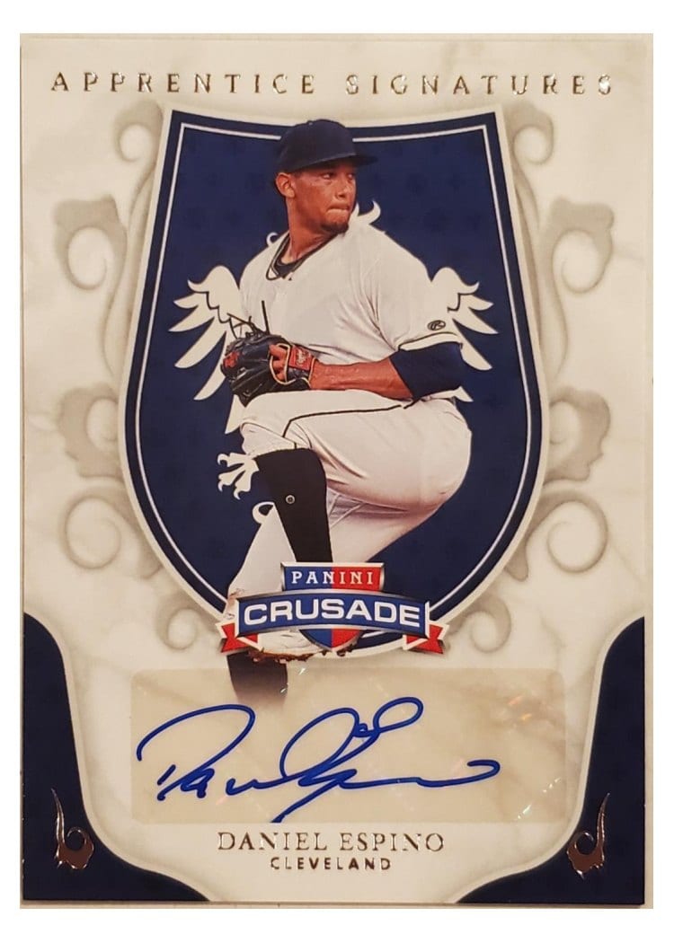2024 Panini Crusade Apprentice Signatures Daniel Espino #AS-DES card