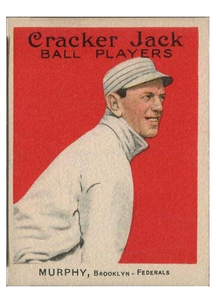 1915 Cracker Jack Daniel F. Murphy #140 card