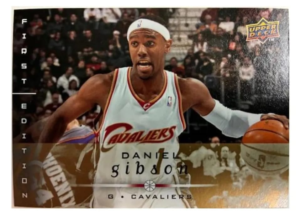 2008 Upper Deck First Edition Daniel Gibson #30 card