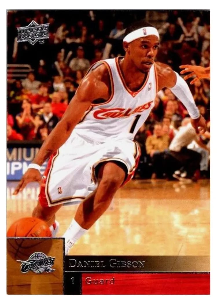 2009 Upper Deck Daniel Gibson #33 card