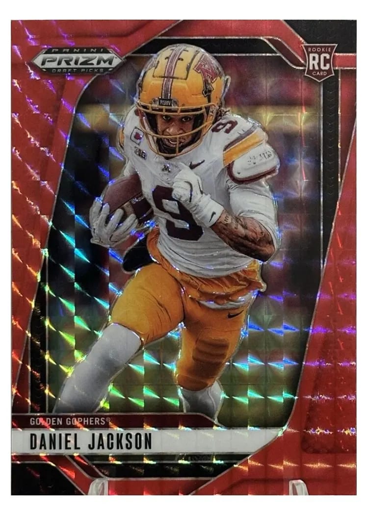 2025 Panini Prizm Draft Picks Base Set Daniel Jackson #69 card