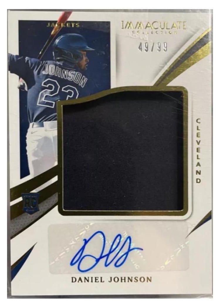 2021 Panini Immaculate Collection Jackets Daniel Johnson #J-DJ card