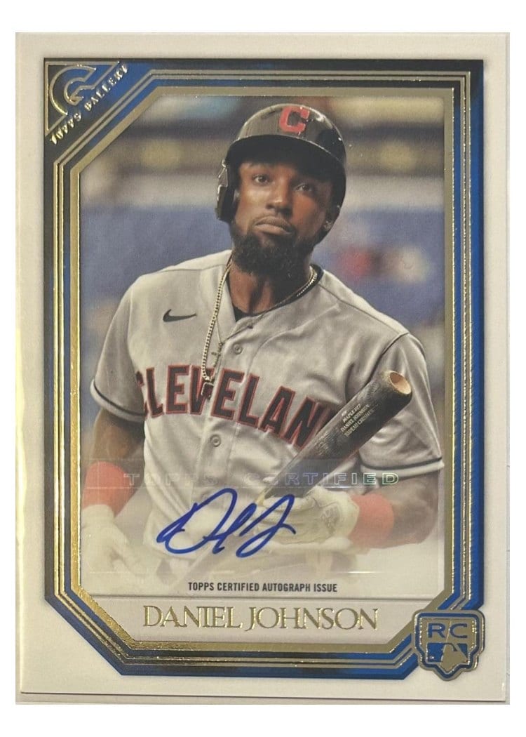 2021 Topps Gallery Rookie Autographs Daniel Johnson #RA-DJ card