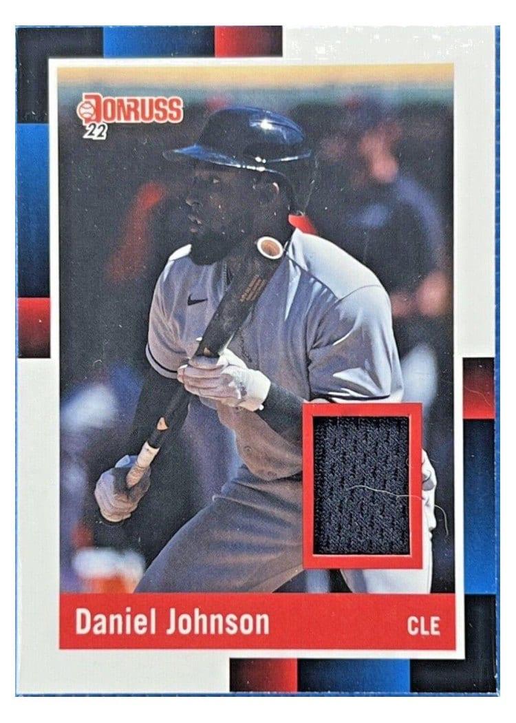 2022 Donruss Retro 1988 Materials Daniel Johnson #R88M-DJ card