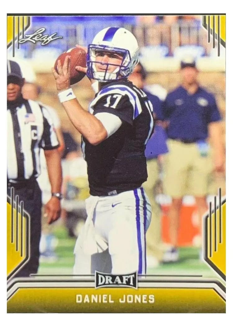 2019 Leaf Draft Daniel Jones #45 card
