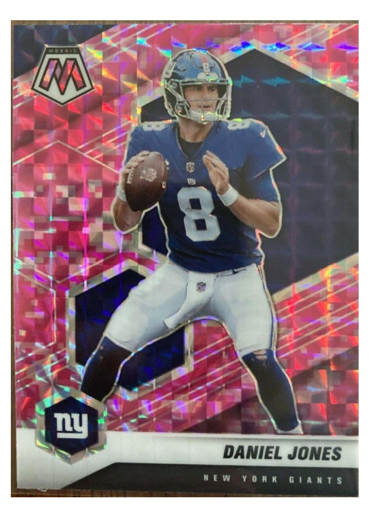 2021 Panini Mosaic Base Set Daniel Jones #149 card
