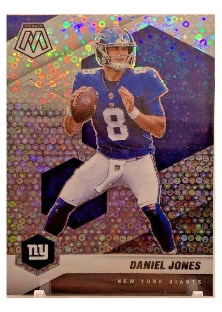 2021 Panini Mosaic Base Set Daniel Jones #149 card