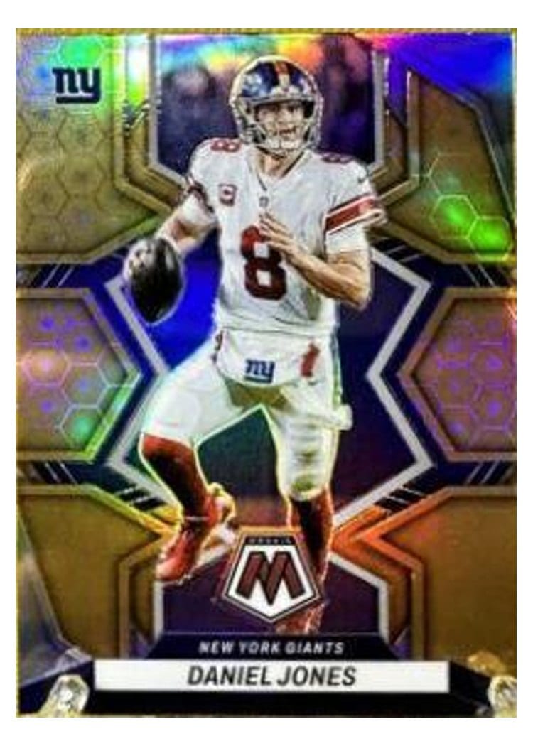 2022 Panini Mosaic Base Set Daniel Jones #145 card