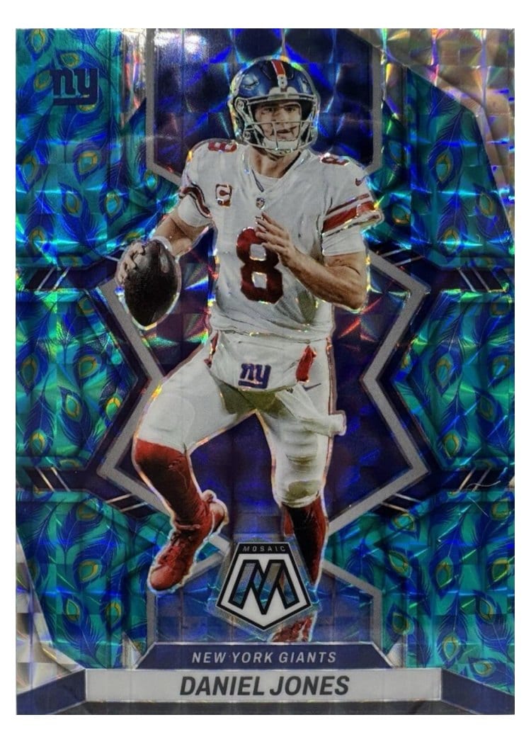 2022 Panini Mosaic Base Set Daniel Jones #145 card