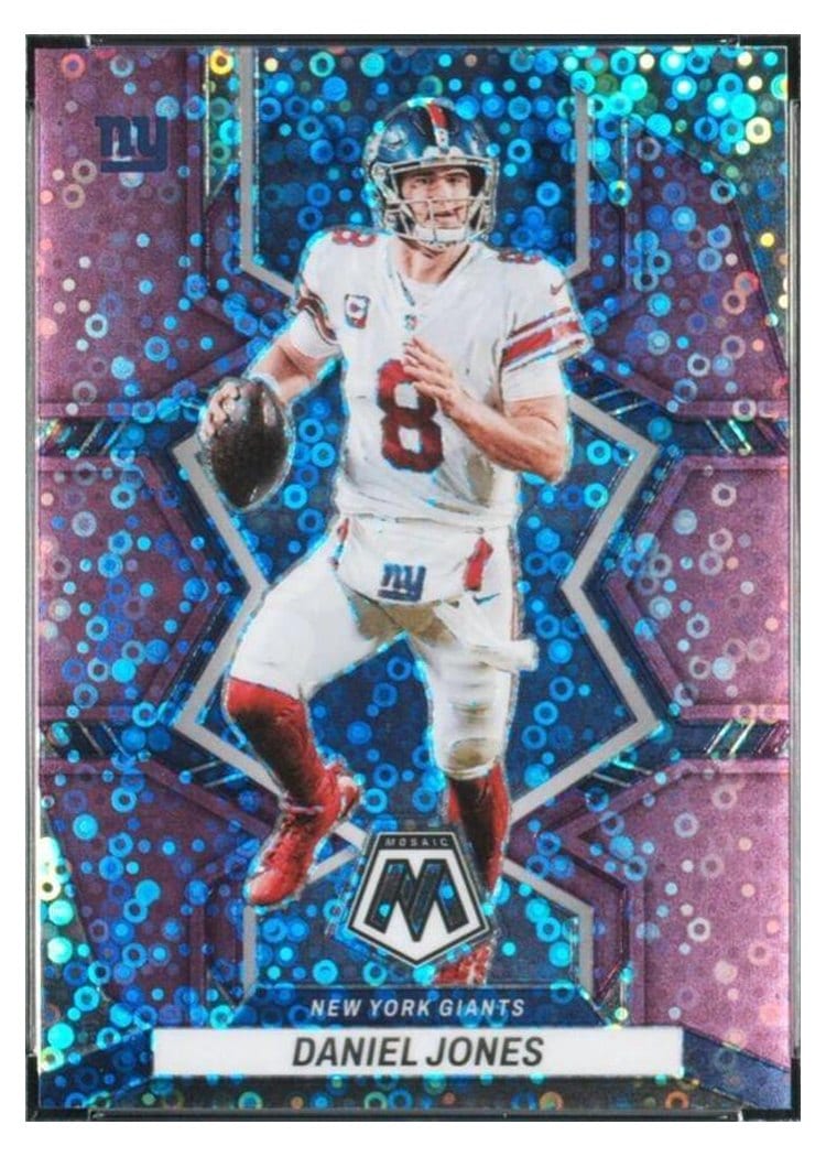 2022 Panini Mosaic Base Set Daniel Jones #145 card