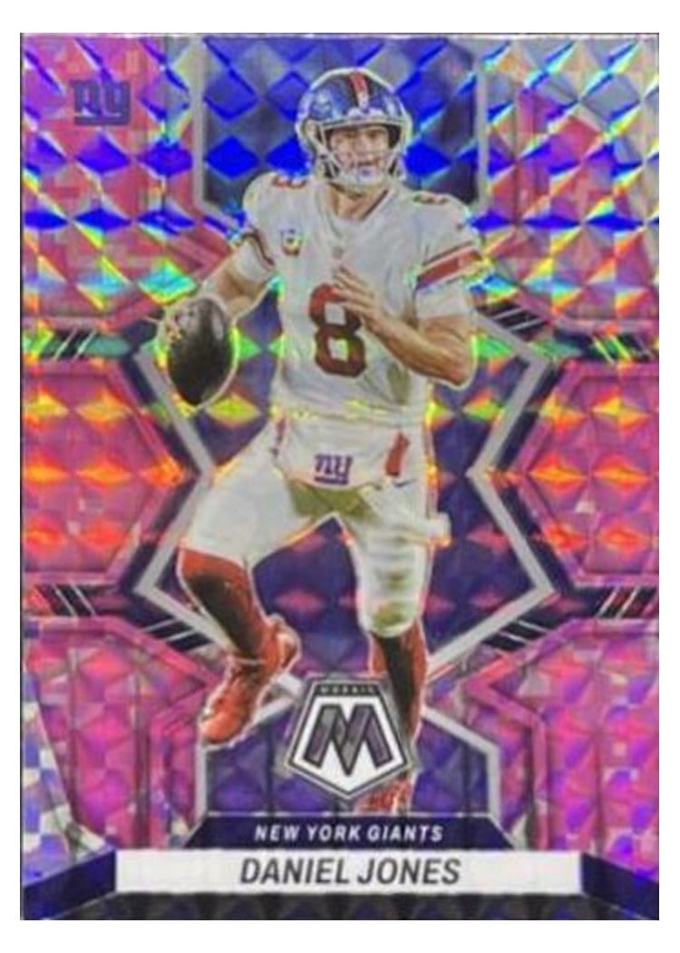 2022 Panini Mosaic Base Set Daniel Jones #145 card