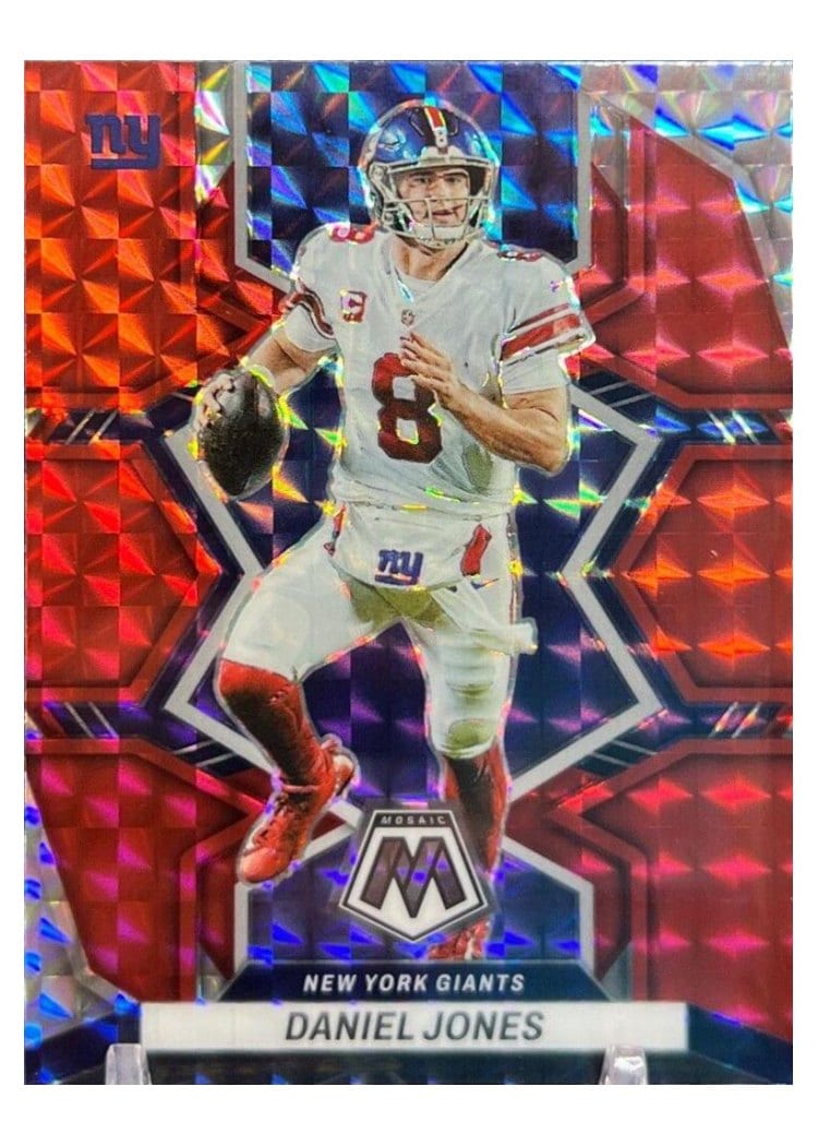 2022 Panini Mosaic Base Set Daniel Jones #145 card