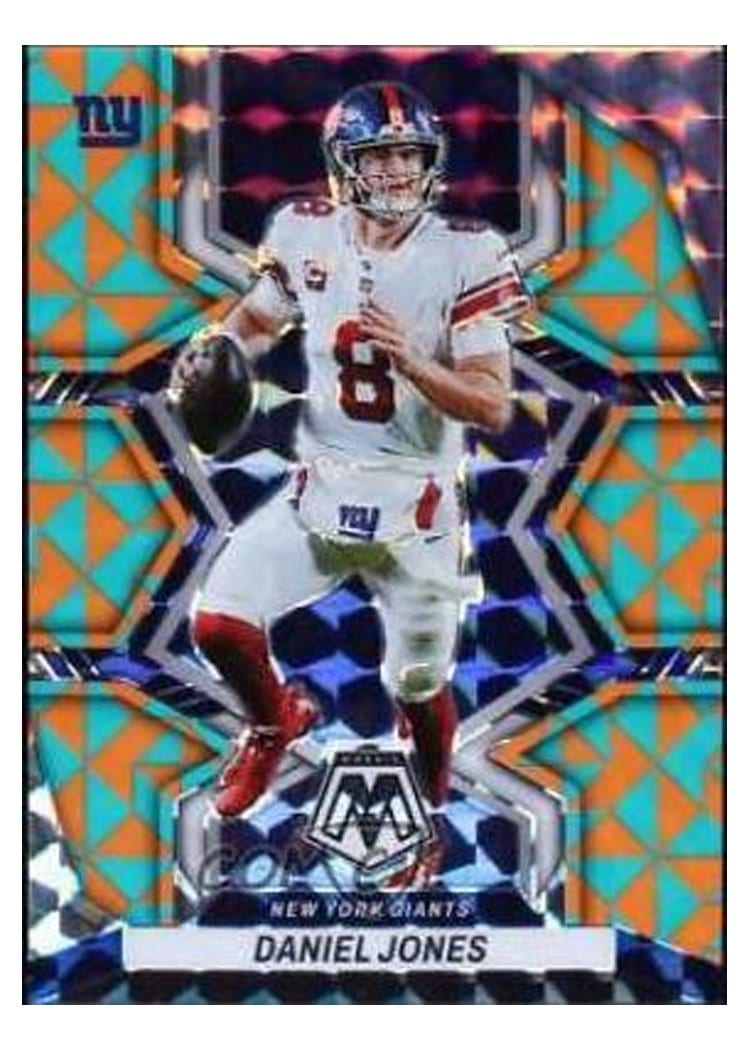 2022 Panini Mosaic Base Set Daniel Jones #145 card