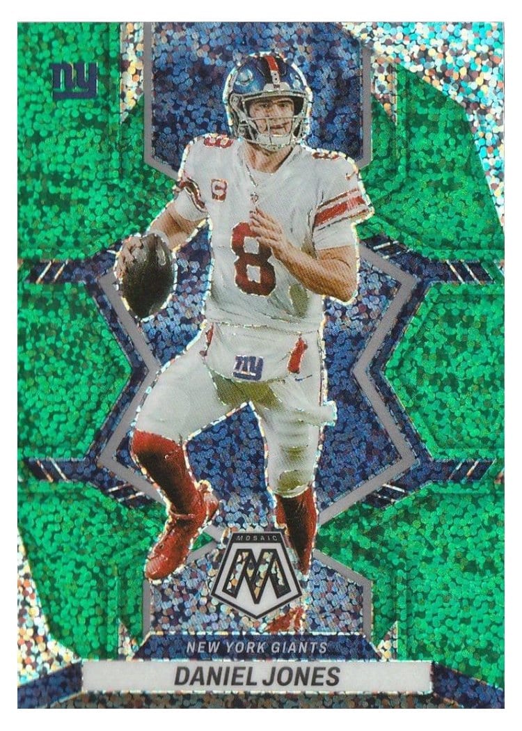 2022 Panini Mosaic Base Set Daniel Jones #145 card