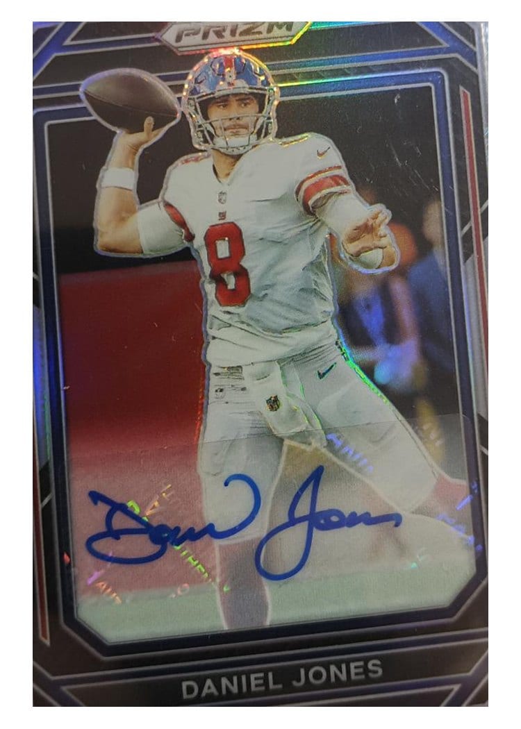 2022 Panini Prizm Base Set Daniel Jones #217 card