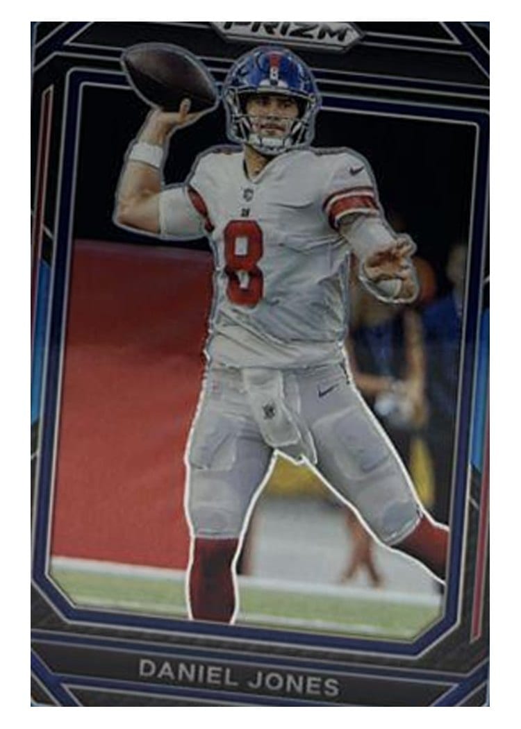 2022 Panini Prizm Base Set Daniel Jones #217 card
