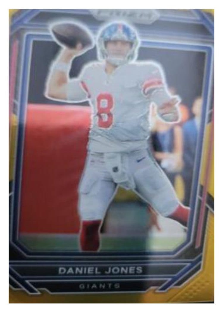2022 Panini Prizm Base Set Daniel Jones #217 card