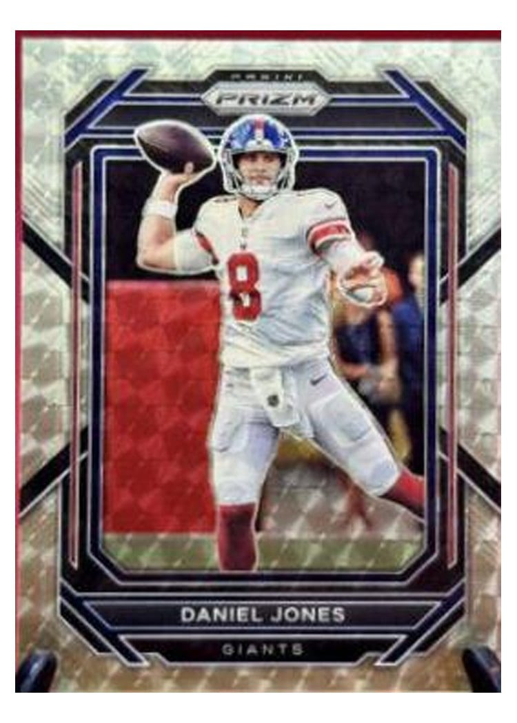 2022 Panini Prizm Base Set Daniel Jones #217 card