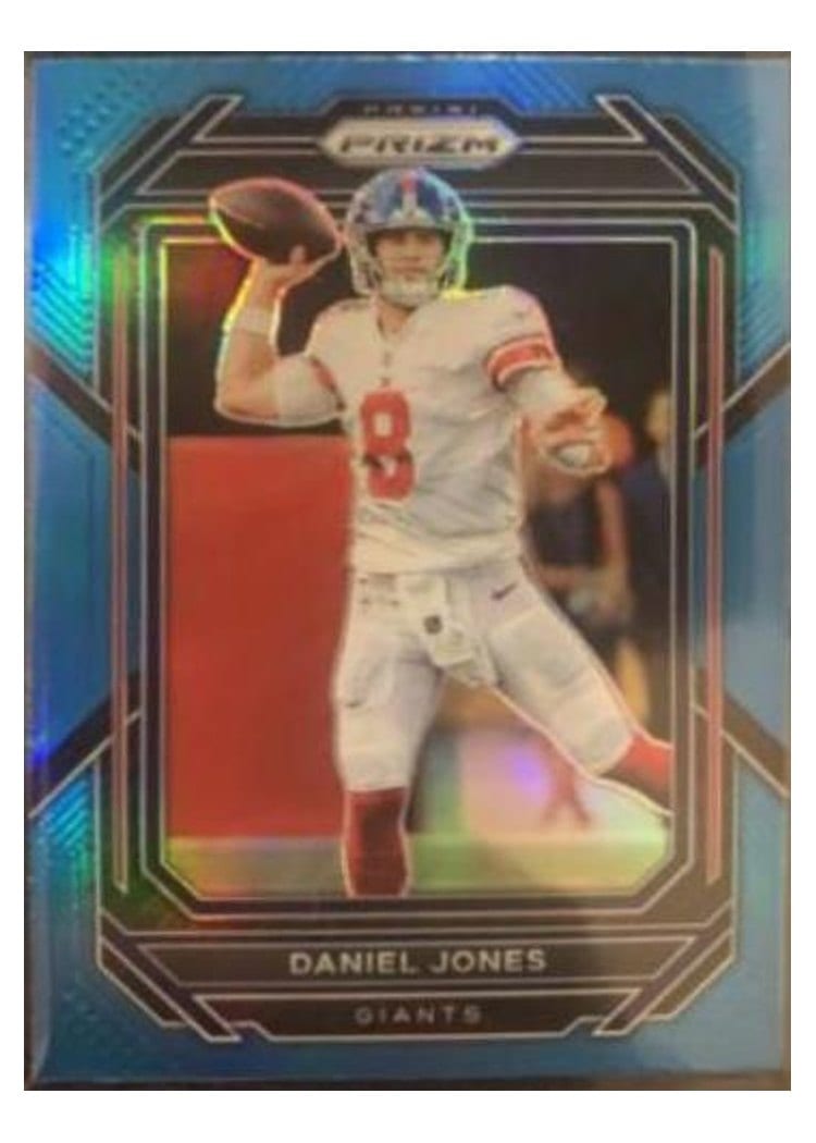 2022 Panini Prizm Base Set Daniel Jones #217 card