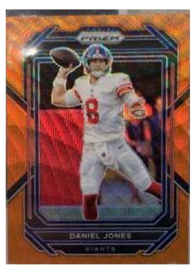 2022 Panini Prizm Base Set Daniel Jones #217 card
