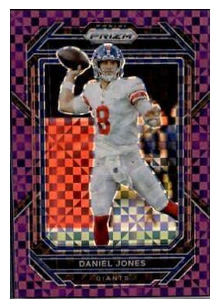 2022 Panini Prizm Base Set Daniel Jones #217 card