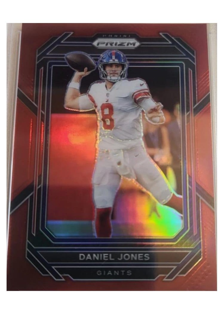 2022 Panini Prizm Base Set Daniel Jones #217 card