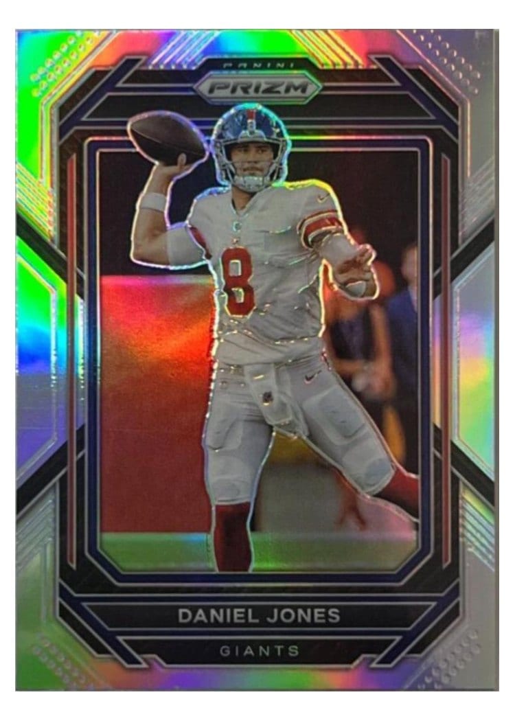 2022 Panini Prizm Base Set Daniel Jones Silver #217 card